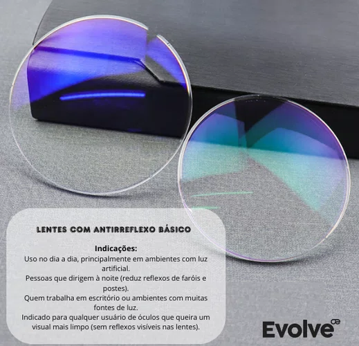 GRAU ALTO| +OU- 6,00  Antirreflexo