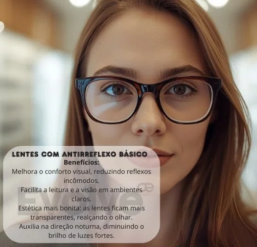 GRAU ALTO| +OU- 6,00  Antirreflexo