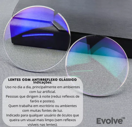 GRAU LEVE | +OU- 2,00 Antirreflexo