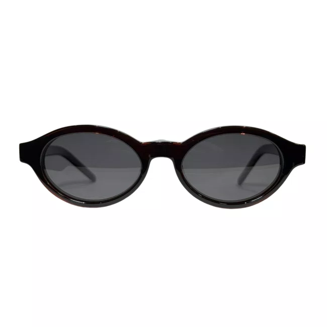 Óculos de Grau 2 em 1 com Clip-On Solar Evolve – Oval Marrom Tendência