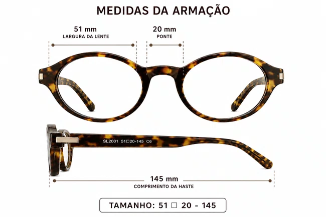 Óculos de Grau 2 em 1 com Clip-On Solar Evolve – Oval Tartaruga/ Tigrado Tendência