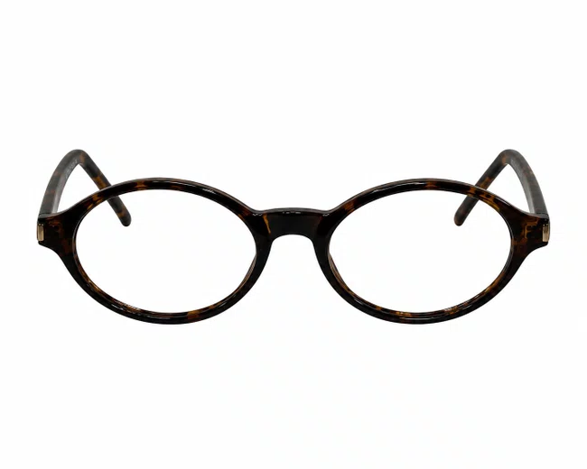Óculos de grau Evolve, modelo Oval Tartaruga Tendência