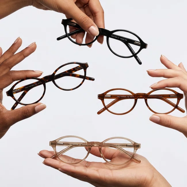 Óculos de grau Evolve, modelo Oval Tartaruga Tendência
