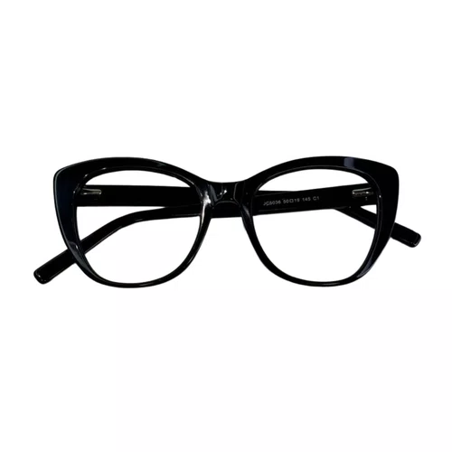 Óculos de grau feminino modelo gatinho em Preto