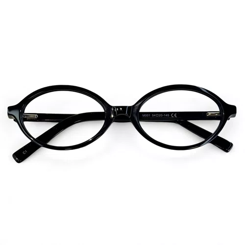 Óculos de grau feminino modelo Oval em Preto