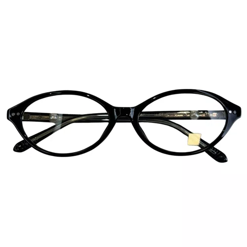 Óculos de grau feminino modelo Oval em Preto