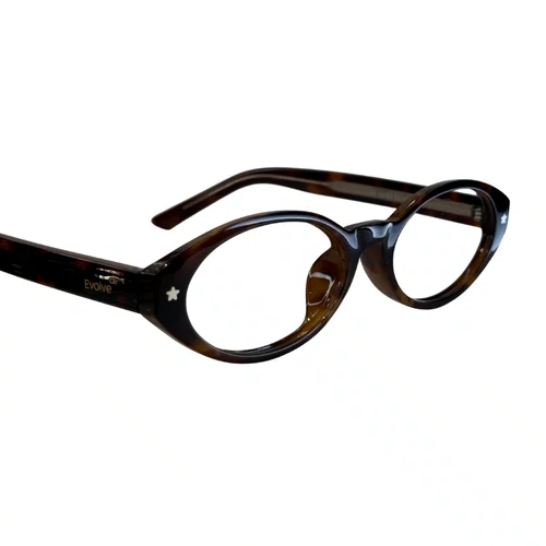 Óculos de grau feminino modelo Oval em Tartarugado