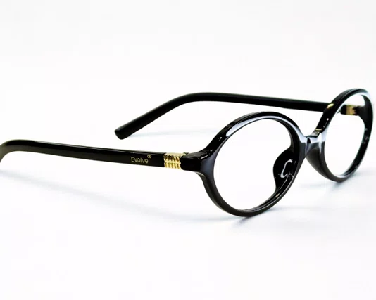 Óculos de Grau Feminino Oval Preto