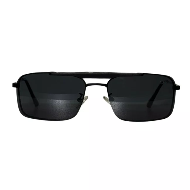 Óculos de grau masculino clip-on Evolve, modelo 2 em 1 em Preto