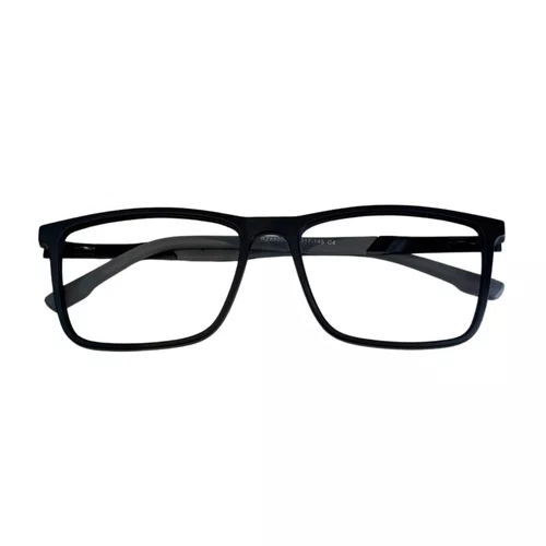 Óculos de grau masculino modelo quadrado em Preto