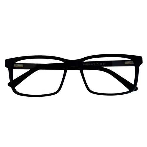 Óculos de grau masculino modelo quadrado em Preto