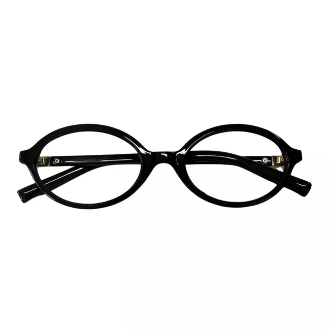 Óculos de Grau Tendência Oval Evolve Preto