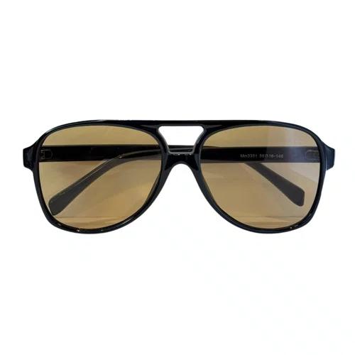 Óculos de sol feminino, modelo aviador em Preto