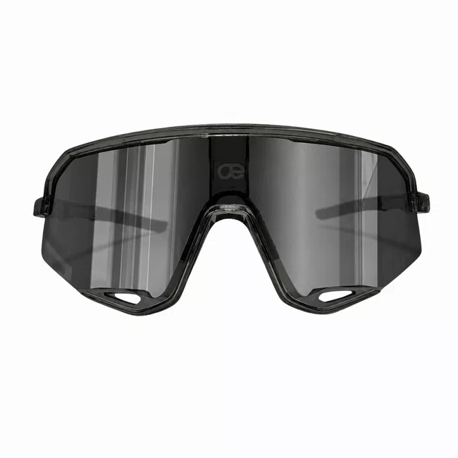 Óculos Esportivo Evolve Lente Cinza com Espelhado Prata