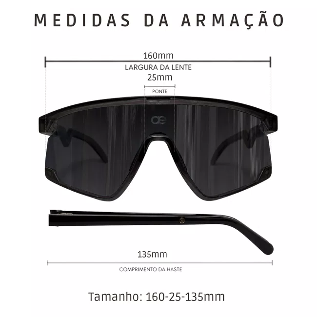 Óculos Esportivo Evolve, Transparente com Lente Rosa Espelhada Fotocromática