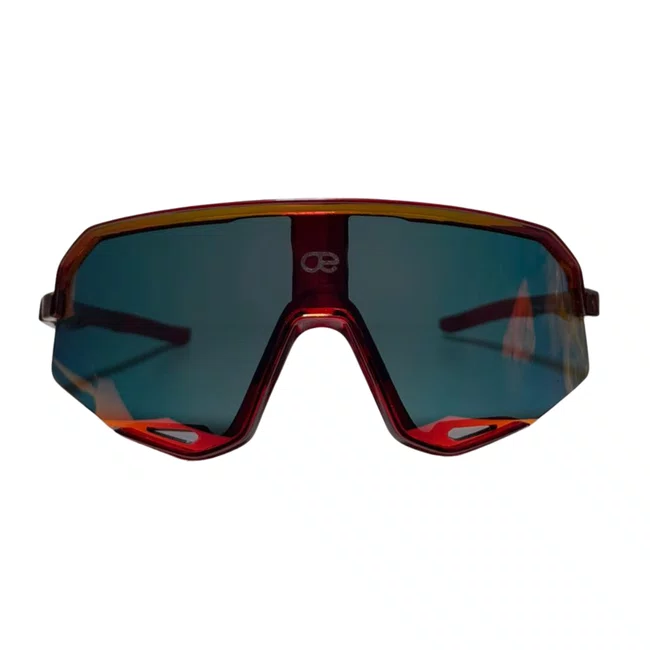 Óculos Esportivo Evolve Vermelho Espelhado