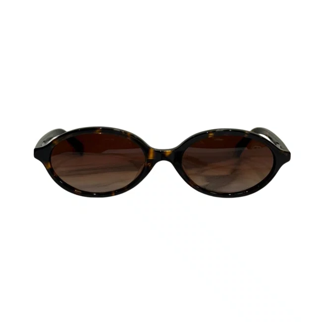 Óculos Solar Evolve Oval Tartarugado com Lente Marrom