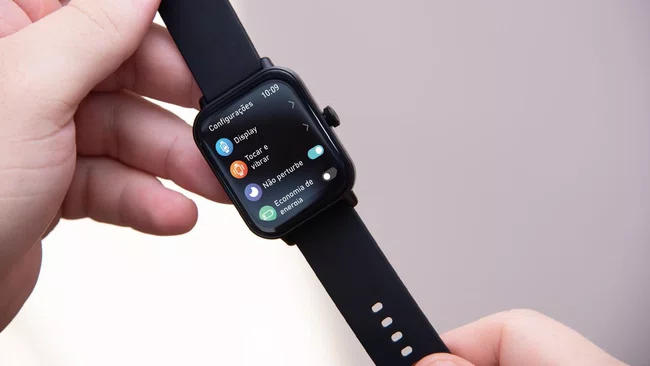 Relógio Smartwatch Condor Preto Digital inteligente
