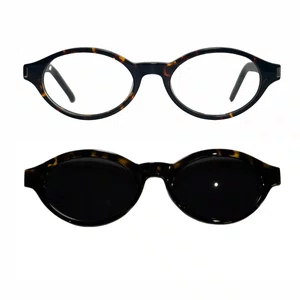 Clip-On Evolve Oval Tartaruga Luxo