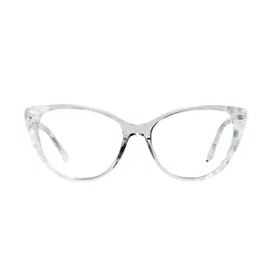 Óculos de Grau Evolve Gatinho Cristal Transparente