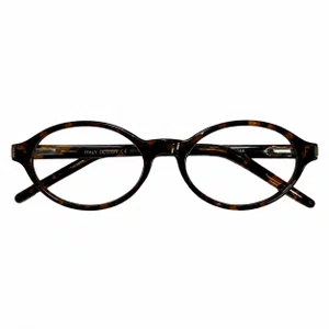 Óculos de grau Evolve, modelo Oval Tartaruga Tendência