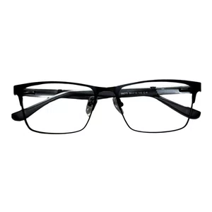 Óculos de grau Evolve, modelo quadrado Metal em Preto