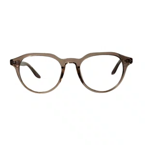 Óculos de grau Evolve, modelo Redondo em Rosê Translúcido