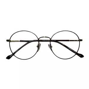 Óculos de grau Evolve, modelo redondo Metal em Bordô