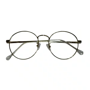 Óculos de grau Evolve, modelo Redondo Metal em Dourado