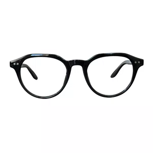 Óculos de Grau Evolve, Redondo Geométrico Preto