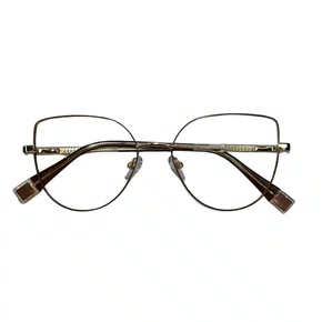 Óculos de grau feminino modelo gatinho em Marrom