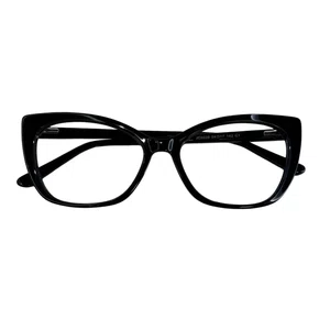 Óculos de grau feminino modelo gatinho em Preto