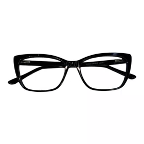 Óculos de grau feminino modelo gatinho em Preto
