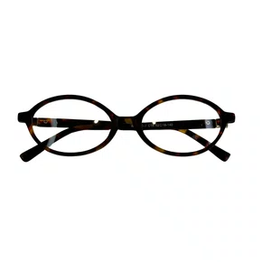 Óculos de grau feminino modelo Oval em Tartarugado Fosco
