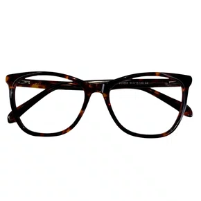 Óculos de grau feminino modelo quadrado em Tartarugado