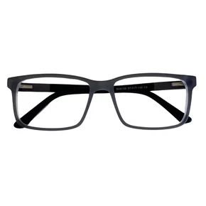 Óculos de grau masculino modelo quadrado em Cinza