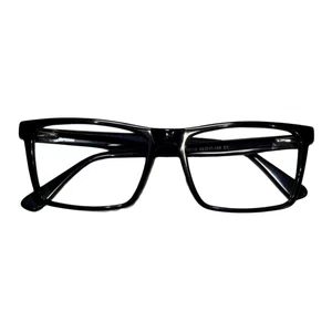 Óculos de grau masculino Evolve, modelo quadrado em Preto