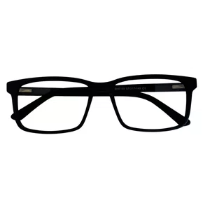 Óculos de grau masculino modelo quadrado em Preto