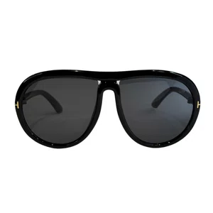 Óculos de sol feminino Evolve, modelo Máscara em Preto