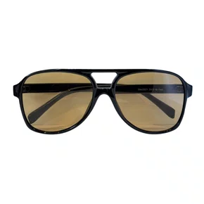 Óculos de sol feminino, modelo aviador em Preto