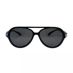 Óculos de sol infantil, modelo aviador em Preto