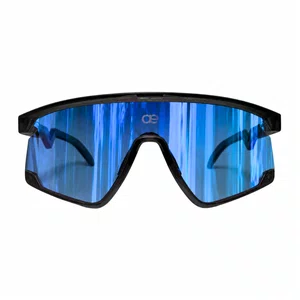 Óculos Esportivo Evolve, Cinza com Lente Azul Espelhada Fotocromática
