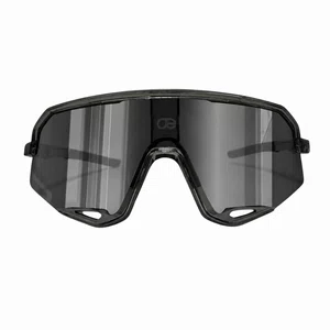 Óculos Esportivo Evolve Lente Cinza com Espelhado Prata