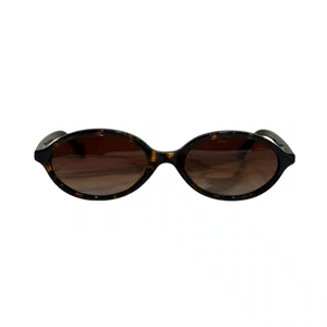Óculos Solar Evolve Oval Tartarugado com Lente Marrom
