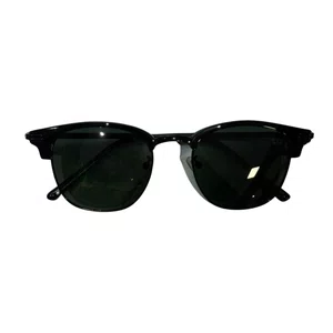 Óculos Solar Evolve Quadrado Browline Preto