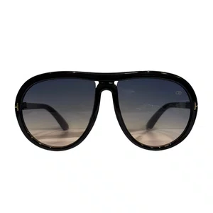 Óculos Solar Máscara Evolve, Preto com Lentes Cosméticas Degradê