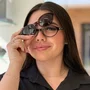 Clip-On Evolve Oval Marrom Luxo
