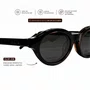 Clip-On Evolve Oval Marrom Luxo