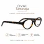 Clip-On Evolve Oval Tartaruga Luxo