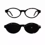 Clip-On Evolve Oval Tartaruga Rosê Luxo